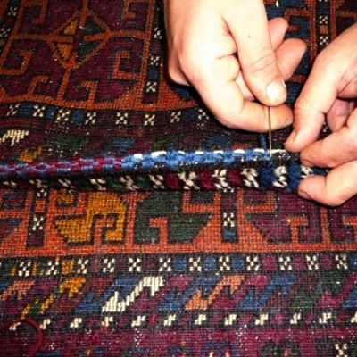 Djoharian rug restoration