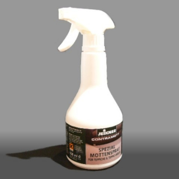 Moth and Rug Beetles - TAPI CONTRAMOTT rug carpet spray, reliable against infestation by moths and rug carpet beetles.