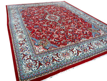 Preview: 09717 Sarouk rug 12.6 x 9.8 ft / 385 x 300 cm Preview: 13 x 10 ft Sarouk rug