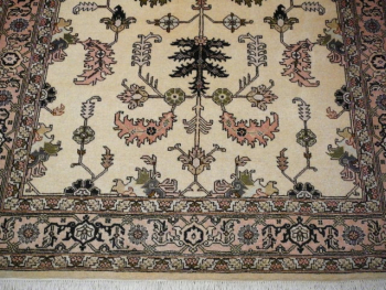 Preview: Ziegler muted vintage rug 8.5 x 5.3 ft / 259 x 161 cm 10680 Preview: 10680 Ziegler muted vintage rug 8.5 x 5.3 ft / 259 x 161 cm