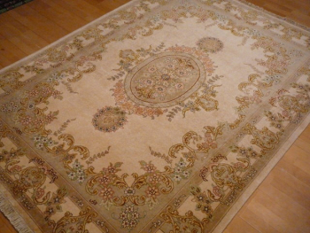 Preview: 12182 Tabriz rug 7.5 x 5.6 ft / 229 x 170 cm Preview: Tabriz rug 7.5 x 5.6 ft / 229 x 170 cm