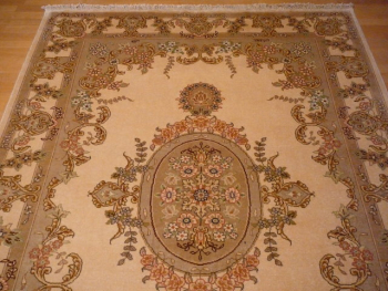Preview: 12182 Tabriz rug 7.5 x 5.6 ft / 229 x 170 cm Preview: Tabriz rug 7.5 x 5.6 ft / 229 x 170 cm
