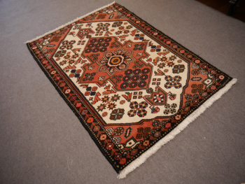 Preview: 13480 Rudbar rug vintage 5.1 x 3.5 ft / 155 x 107 cm Preview: Persian rug hand knotted 13480