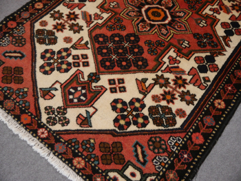 Preview: 13480 Rudbar rug vintage 5.1 x 3.5 ft / 155 x 107 cm Preview: Persian rug hand knotted 13480