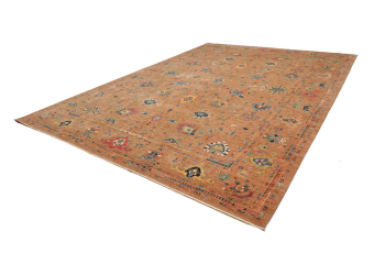 Preview: Shahi Ziegler fine rug 10 x 14 ft hand knotted in Afghanistan 16474066 Preview: Shahi Ziegler fine rug 10 x 14 ft hand knotted in Afghanistan Bolourbaft design - ideal for the living room or dining room. Djoharian Rugs Collection